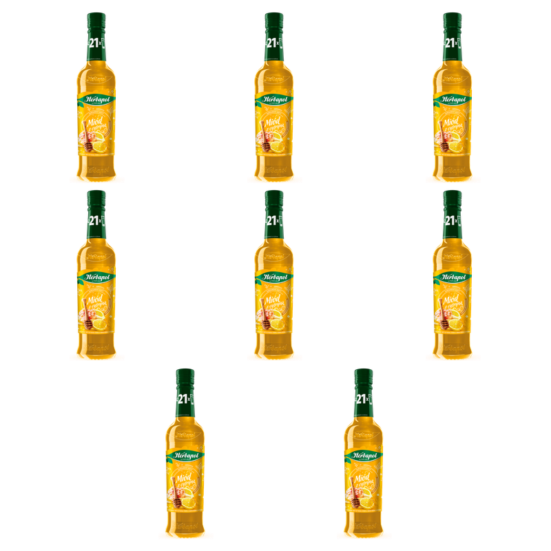 Miód z cytryną-suplement diety Herbapol Lublin 420 ml X8